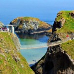 Carrick-a-Rede Rope Bridge, Co. Antrim, Northern Ireland.