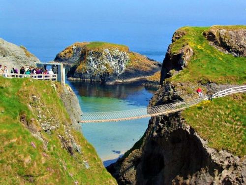 Carrick-a-Rede Rope Bridge, Heritage Attraction Co. Antrim, Northern  Ireland