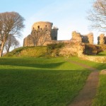 Dundrum Castle. Co. Down, Northern Ireland