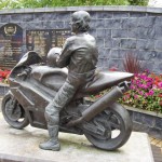 Joey Dunlop Memorial Garden, Co. Antrim, Northern Ireland.