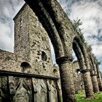 Newtownards Priory, Co. Down, Northern Ireland.