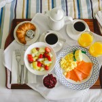 Bushmills Inn breakfast in bed