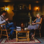 Bushmills Inn couple at fire