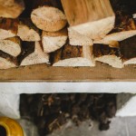 Bushmills Inn logs and peat