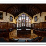 Council Chamber. Bangor Castle