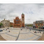 Guildhall Square Derry City Walls