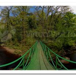 Inverted Bowstring Footbridge Roe Valley