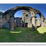 Inside Newtownards Priory