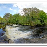 Philips Weir Downstream. Roe Valley Country Park