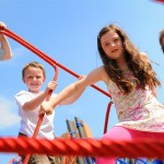 Children Playing Carnfunnock Country Park